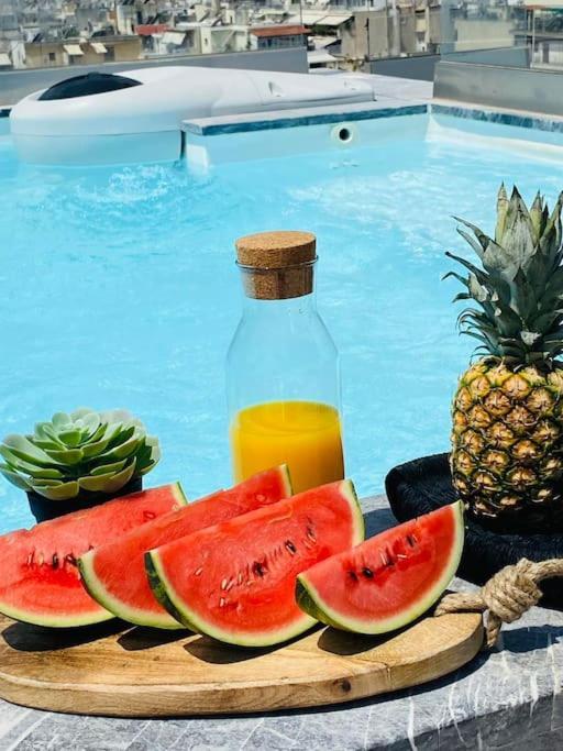 New 2Bd Aprt With Shared Rooftop Pool D3 Атина Екстериор снимка