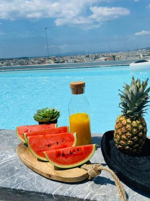 New 2Bd Aprt With Shared Rooftop Pool D3 Атина Екстериор снимка