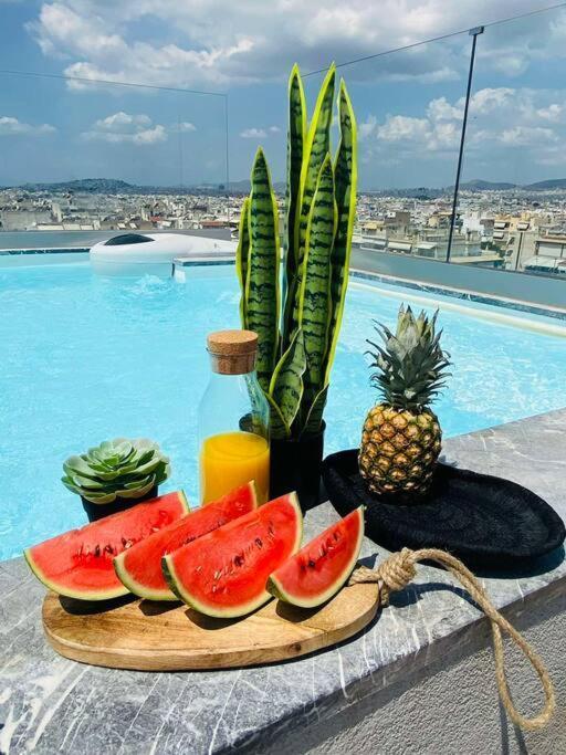 New 2Bd Aprt With Shared Rooftop Pool D3 Атина Екстериор снимка